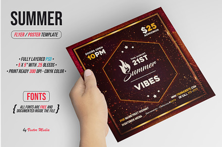 Summer - Flyer / Poster