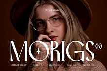 Morigs - Modern Elegant Font