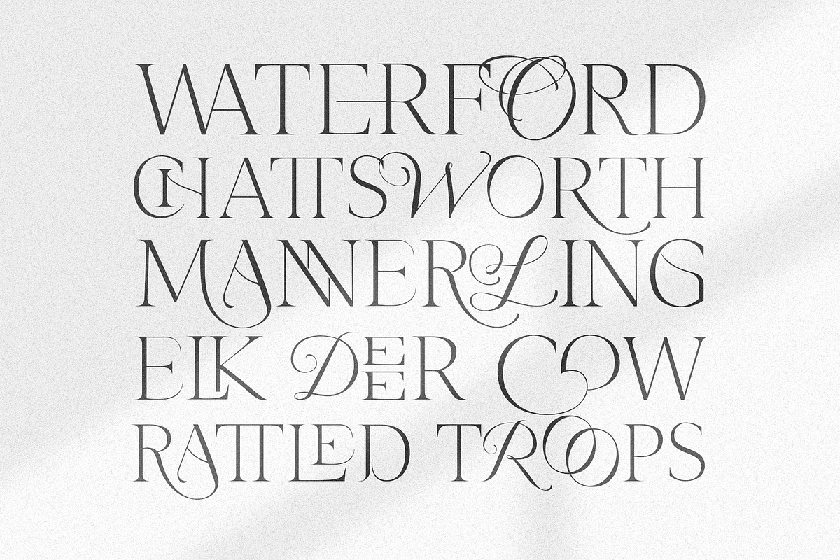 Going Golden Font Family, a Serif Font by Creativeqube Design (Photo 15 of 17)
