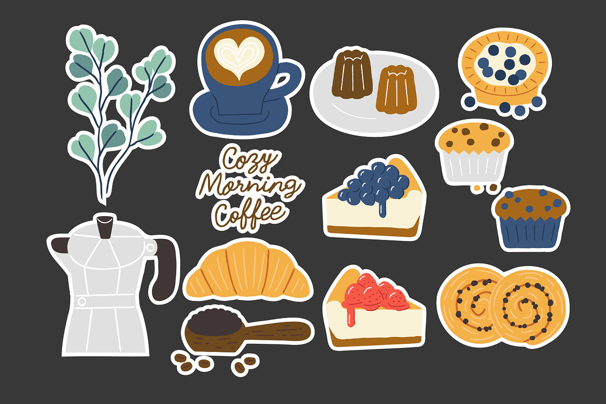 Cozy Morning Coffee, an Illustration by monkik (Photo 3 of 3)