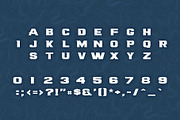 Big Hoss Display Font, a Font by dedpixel supply co. (Thumbnail 2 of 7)