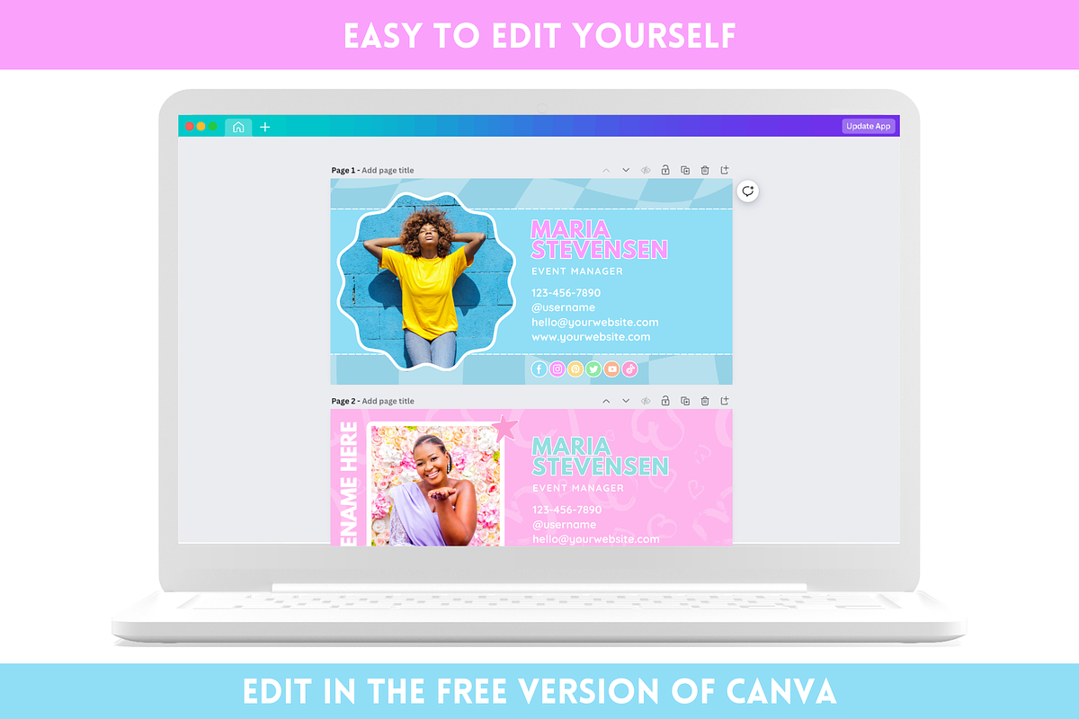 Bright Email Signature Templates, an Email Template by SunshineStudioBoutique (Photo 7 of 9)