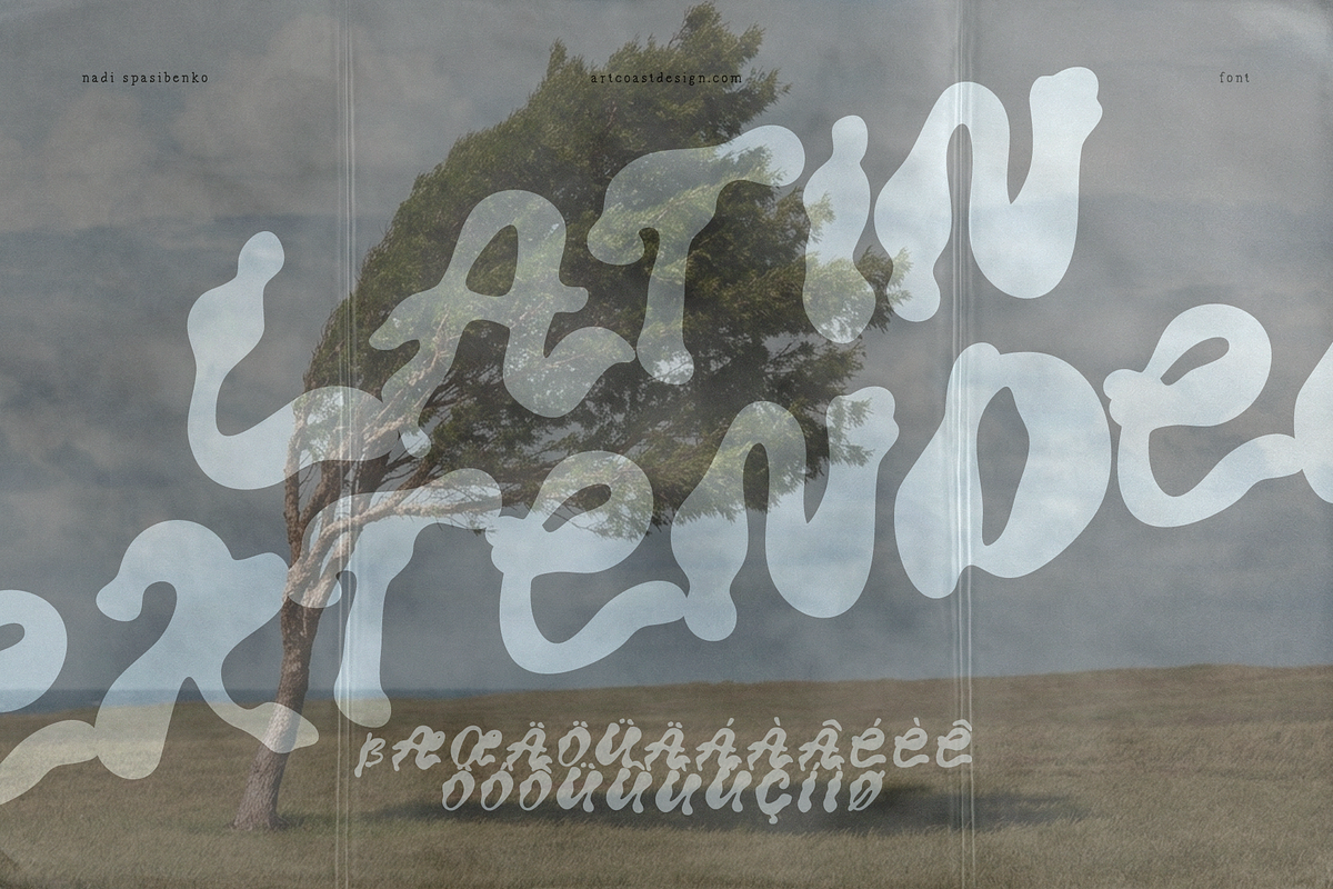 Morpha – Organic Blob Typeface, a Handwritten Font by Artcoast Fonts (Photo 8 of 10)
