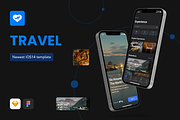 GLORIES - Travel App IOS 14 UI Kit, an App Template by Capi Product (Thumbnail 1 of 6)