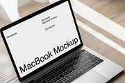 MacBook Mockup Bundle (10 PSD), a Mac Mockup by Mocktopia (Thumbnail 6 of 9)