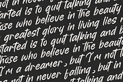 Backline Marker Texture Brush Font, a Script Font by Letterena Studios Script (Thumbnail 16 of 20)