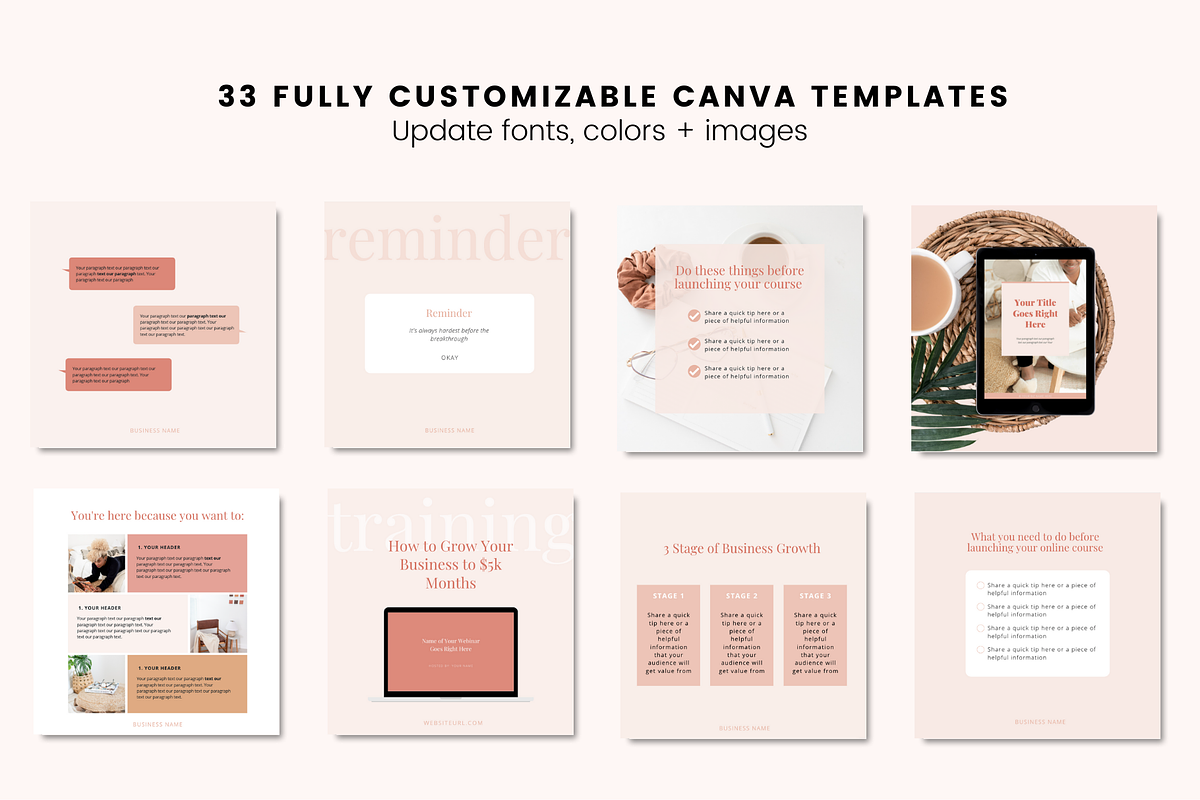 Instagram Canva Templates, a Templates & Theme by Kayleigh Hannon (Photo 3 of 6)
