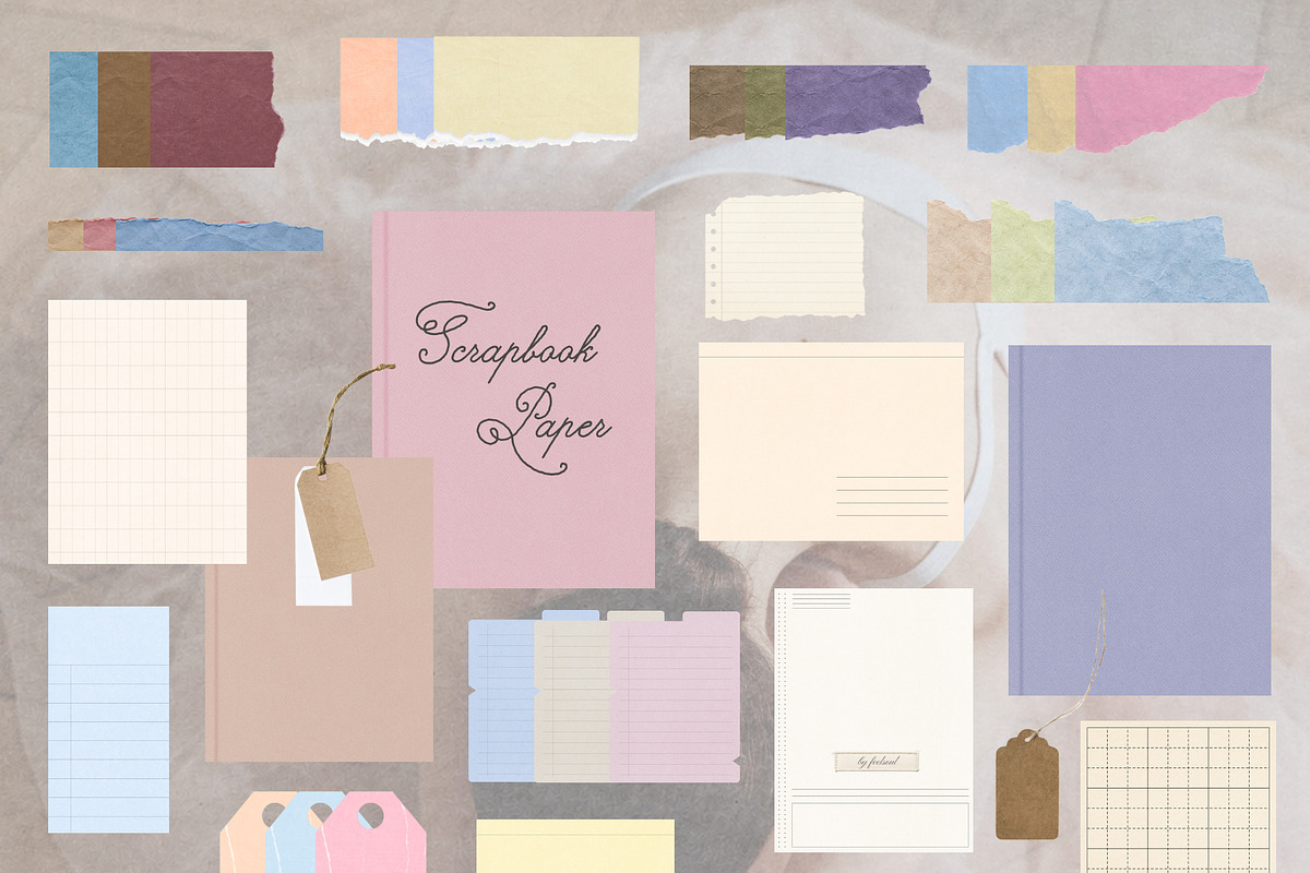 Paper Notes Collection, an Object Graphic by Feelsoul (Photo 6 of 10)