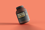 Food Supplement Plastic Jar Mockup, a Cups & Container Mockup by dpi (Thumbnail 4 of 14)