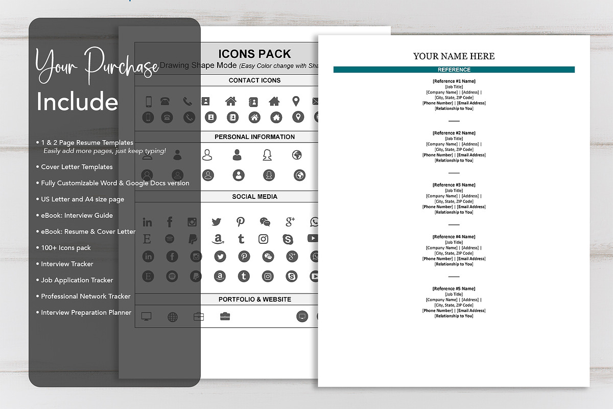 ATS resume template in word, docs, a Resume Template by Design_Xlab (Photo 8 of 10)