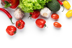 Fresh organic produce spilling from reusable mesh bag, a Food & Drink Photo by Olena Rudo