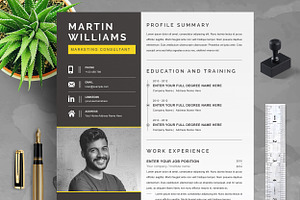 Clean And Modern Resume Template