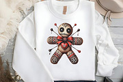 Valentine's Day Gothic Voodoo Doll, an Illustration by DreamCafeArt (Thumbnail 2 of 3)
