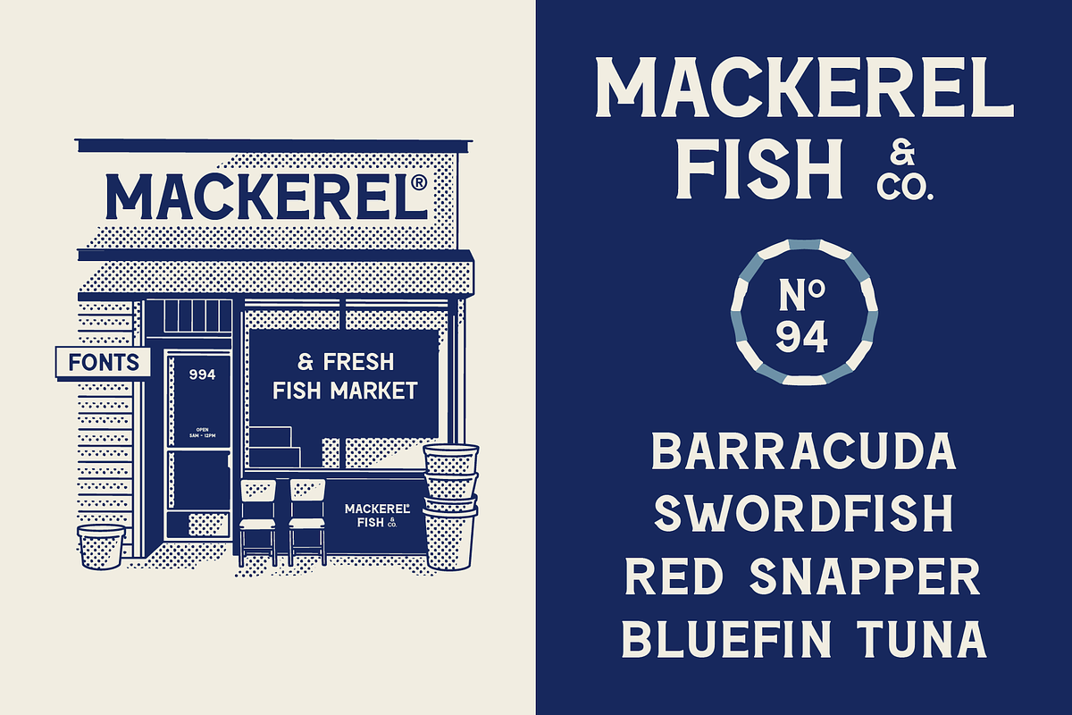 SFC Mackerel (Refined) - Font Duo, a Serif Font by Skilline Supply Co. (Photo 14 of 22)