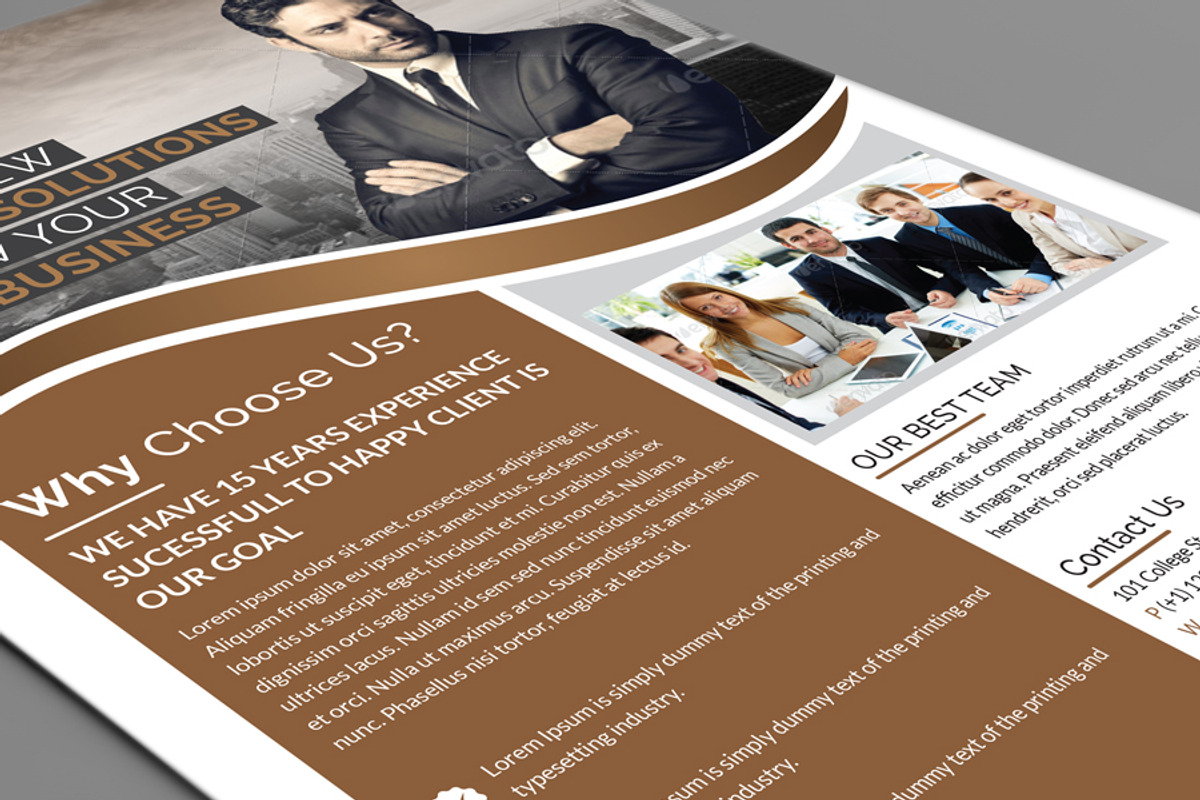 Corporate Flyer, a Flyer Template by RQ Designs (Photo 6 of 6)