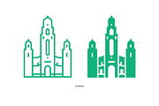 American Capitals - Landmark Icons, an Outline Icon by Jozsef Balazs-Hegedus (Thumbnail 4 of 6)