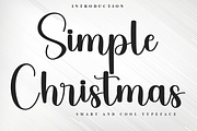 Simple Christmas, a Handwritten Font by FreshTypeINK (Thumbnail 1 of 8)