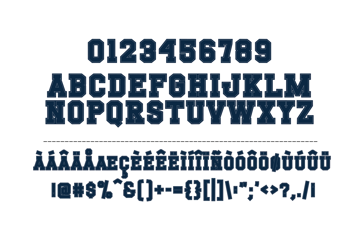 Ball Stitch, a Serif Font by Kitaleigh (Photo 2 of 2)