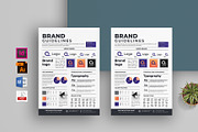 Brand Guidelines Poster Template, a Flyer Template by obayes (Thumbnail 1 of 3)