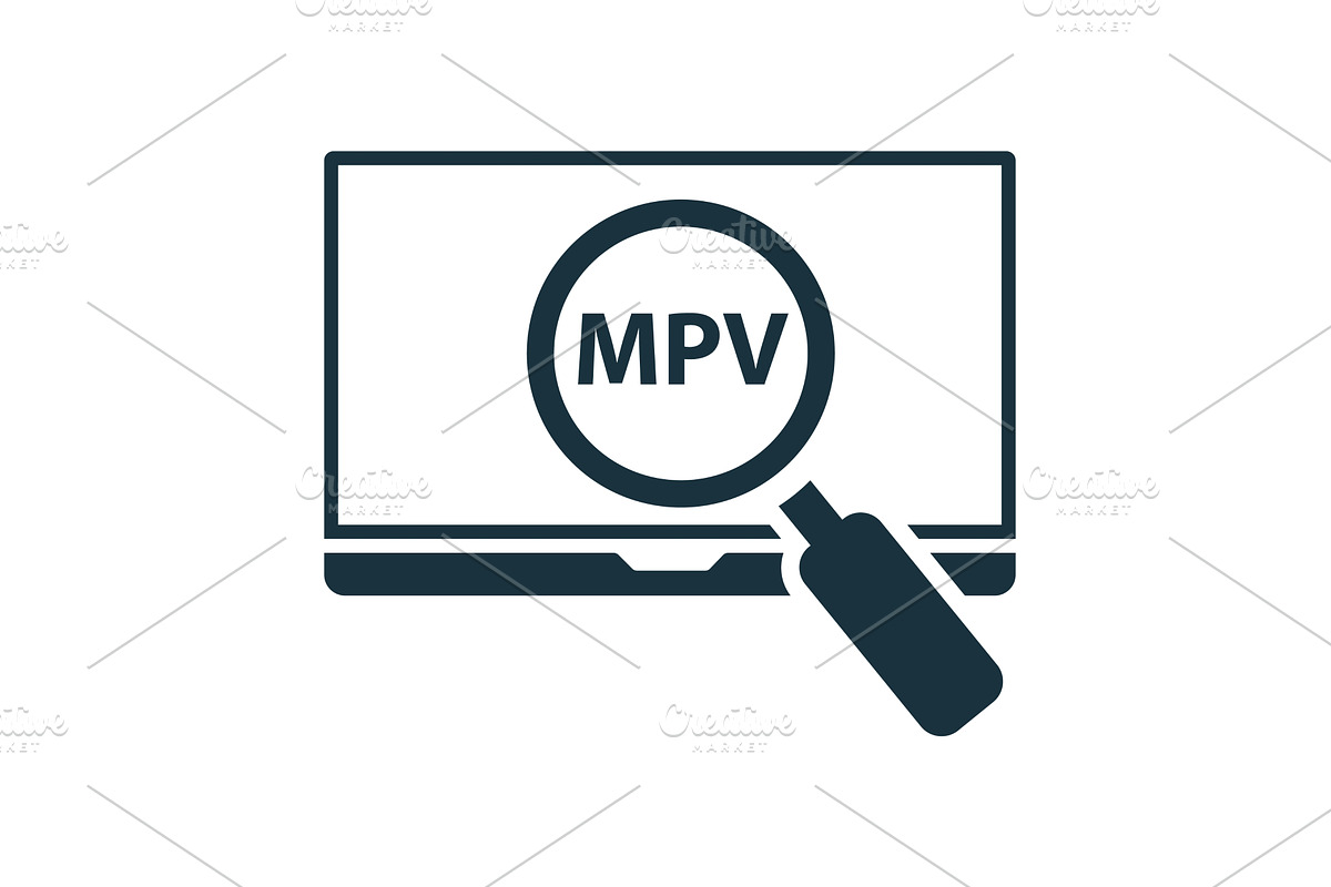 Magnifying glass showing mvp on, a Technology Illustration by Aimagenarium@gmail.com