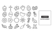 Easter Doodle elements design., a Decorative Illustration by kaisorn (Thumbnail 2 of 7)