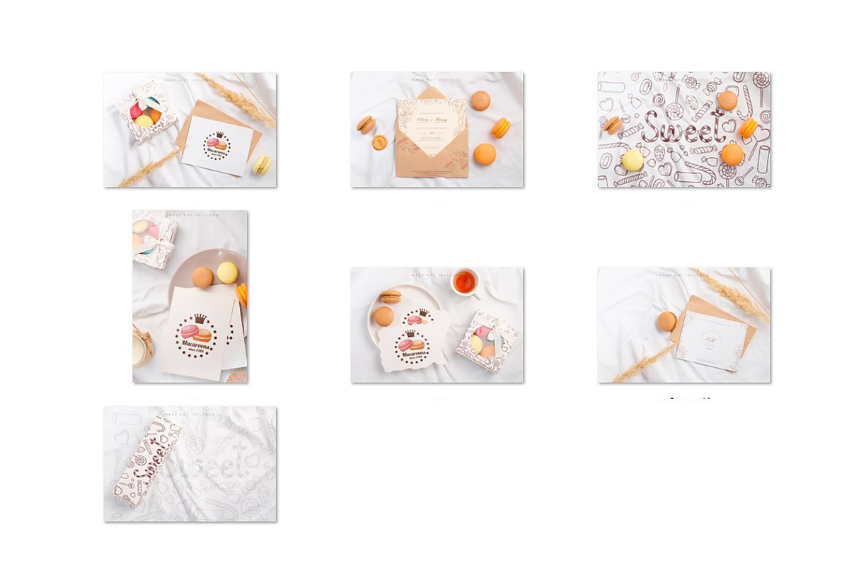 French Macarons mockup, a Product Mockup by YuMyart (Photo 9 of 10)