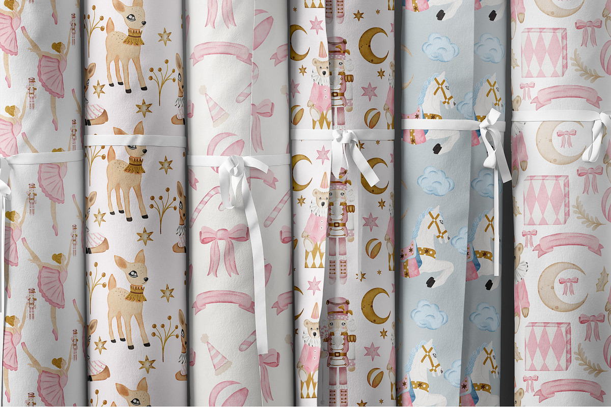 Candy Christmas Nursery Collection, a Decorative Illustration by Pati Paints (Photo 11 of 13)
