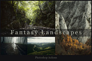 Fantasy landscapes Photoshop actions