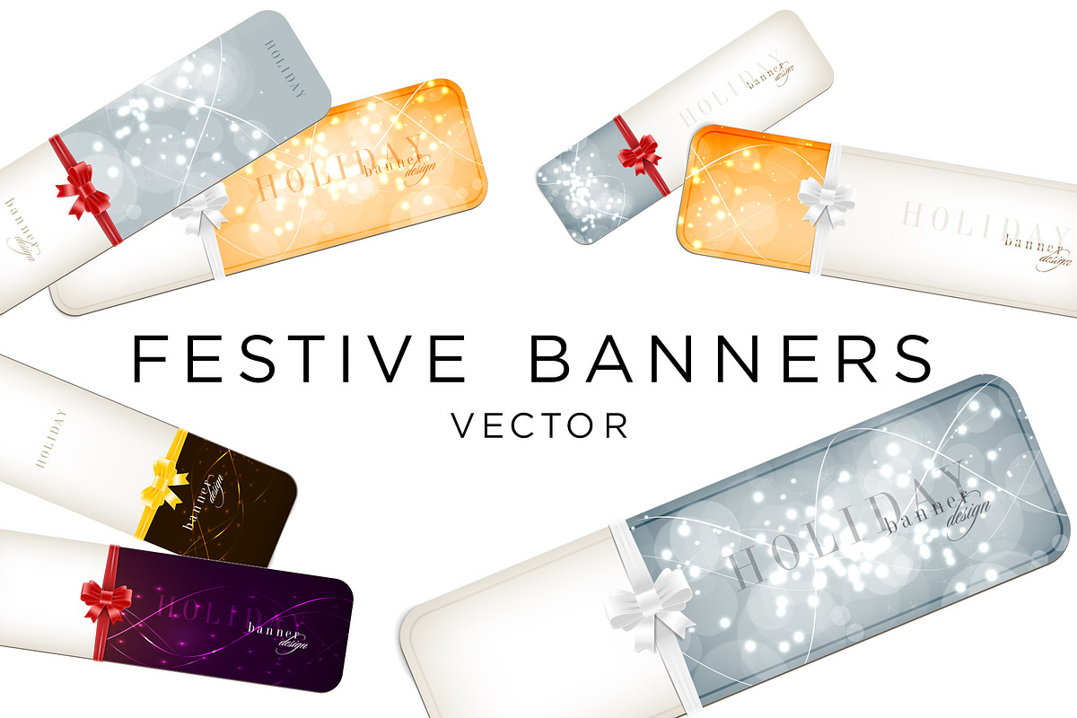 Holiday Gift Banners, a Templates & Theme by lissius (Photo 1 of 5)