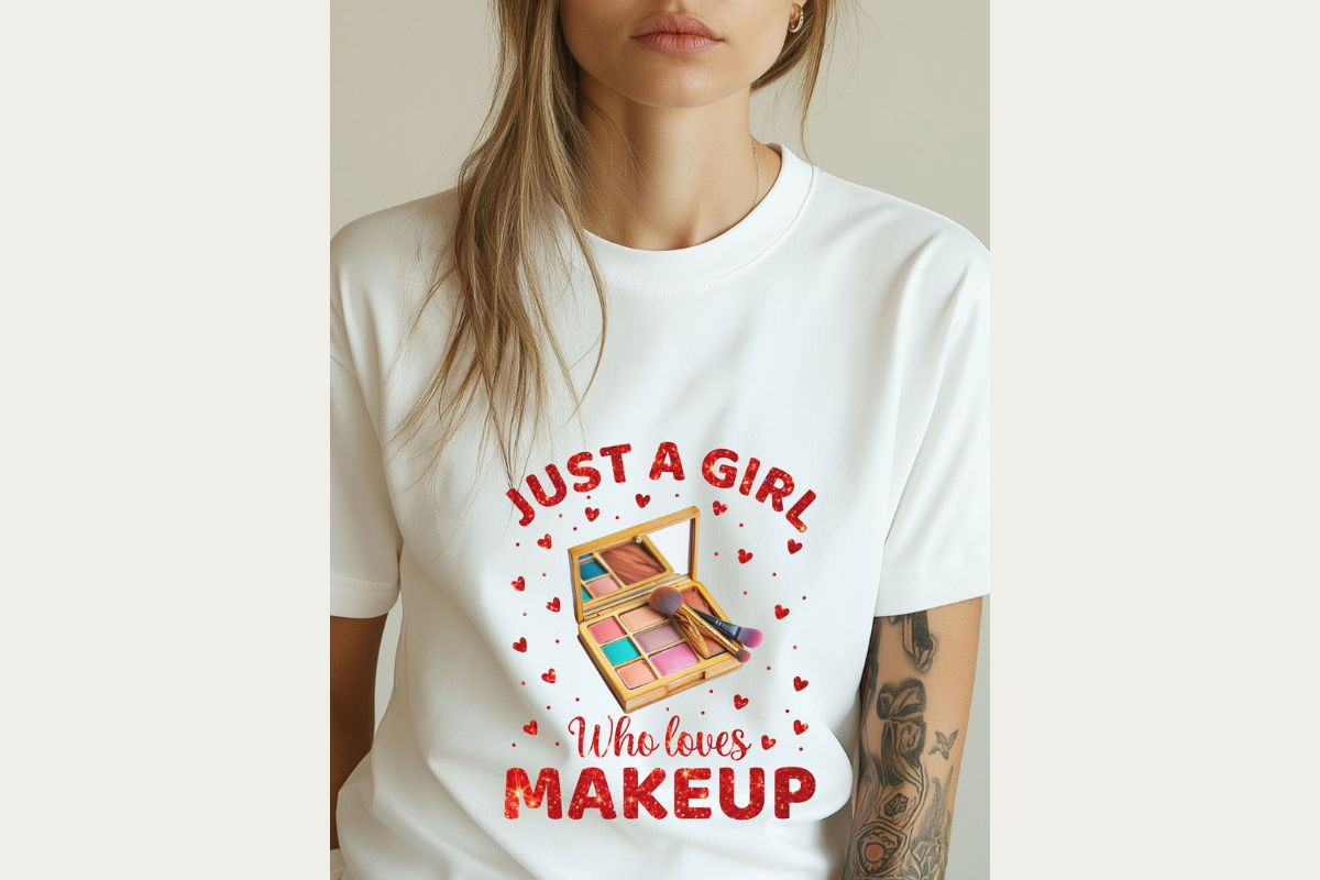 Just A Girl Who Loves Makeup, a Design Template by HubbaDigitals (Photo 2 of 5)