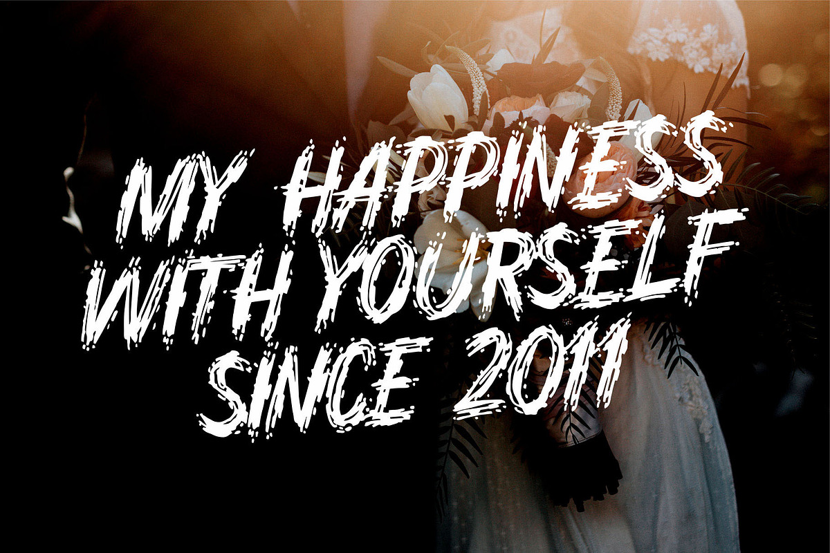 Quasher - A Brush Font, a Blackletter Font by nIznaztype (Photo 5 of 5)