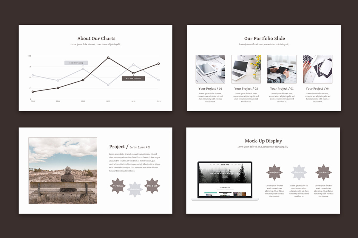 Simple Design Keynote Template, a Presentation Template by PreFactory (Photo 5 of 5)