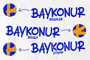 VT Baykonur - Markers Font, a Handwritten Font by ViactionType (Thumbnail 6 of 11)