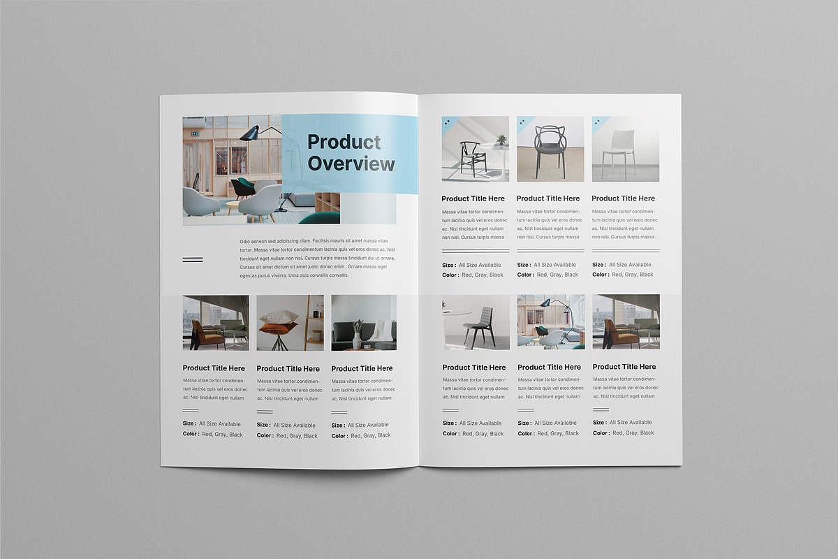 Product Catalog |  INDD, a Brochure Template by Pixelpick (Photo 5 of 10)