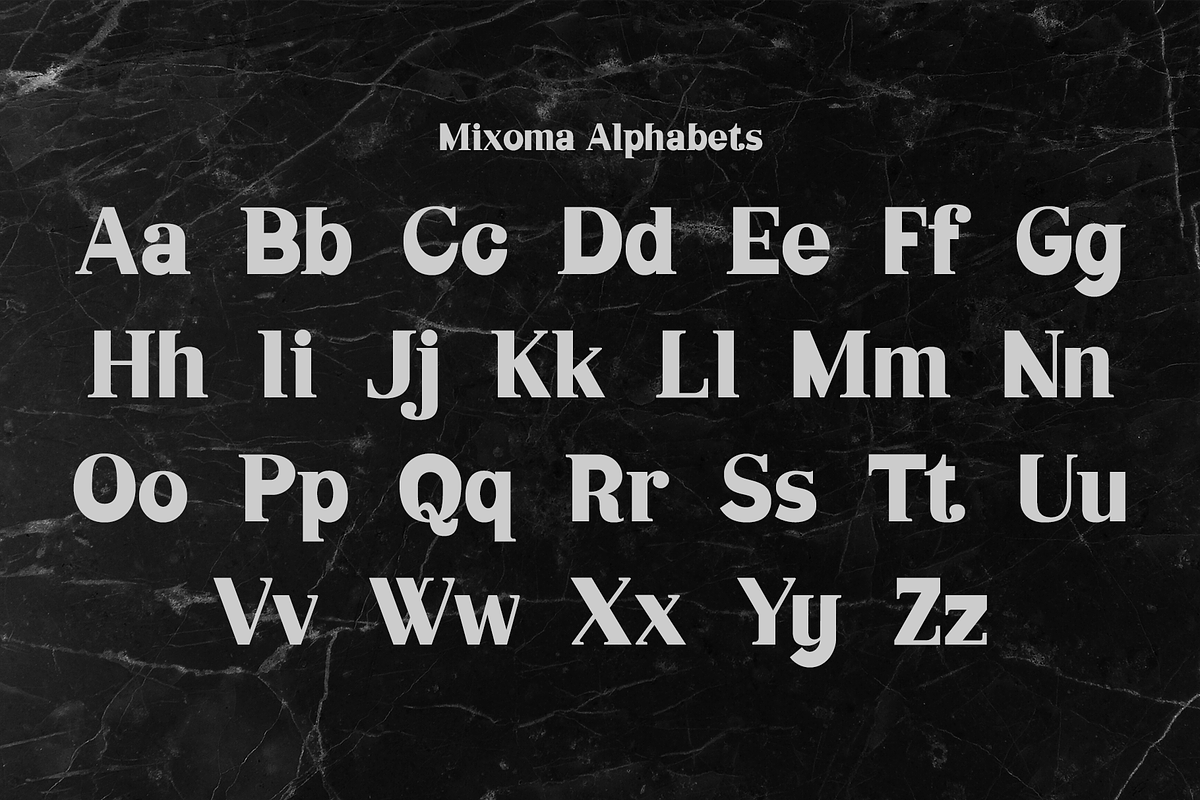 Mixoma, a Serif Font by Something & Nothing (Photo 2 of 4)