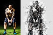 Ink Art Photoshop Action preview 5