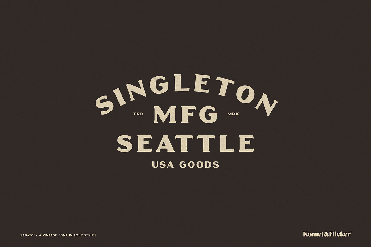 Sabato – Sans & Serif in Four Styles, a Serif Font by Komet & Flicker (Photo 11 of 12)
