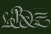 CalligraphyMasters Procreate Brushes, a Brush Add-On by the Fontmaker (Thumbnail 21 of 38)