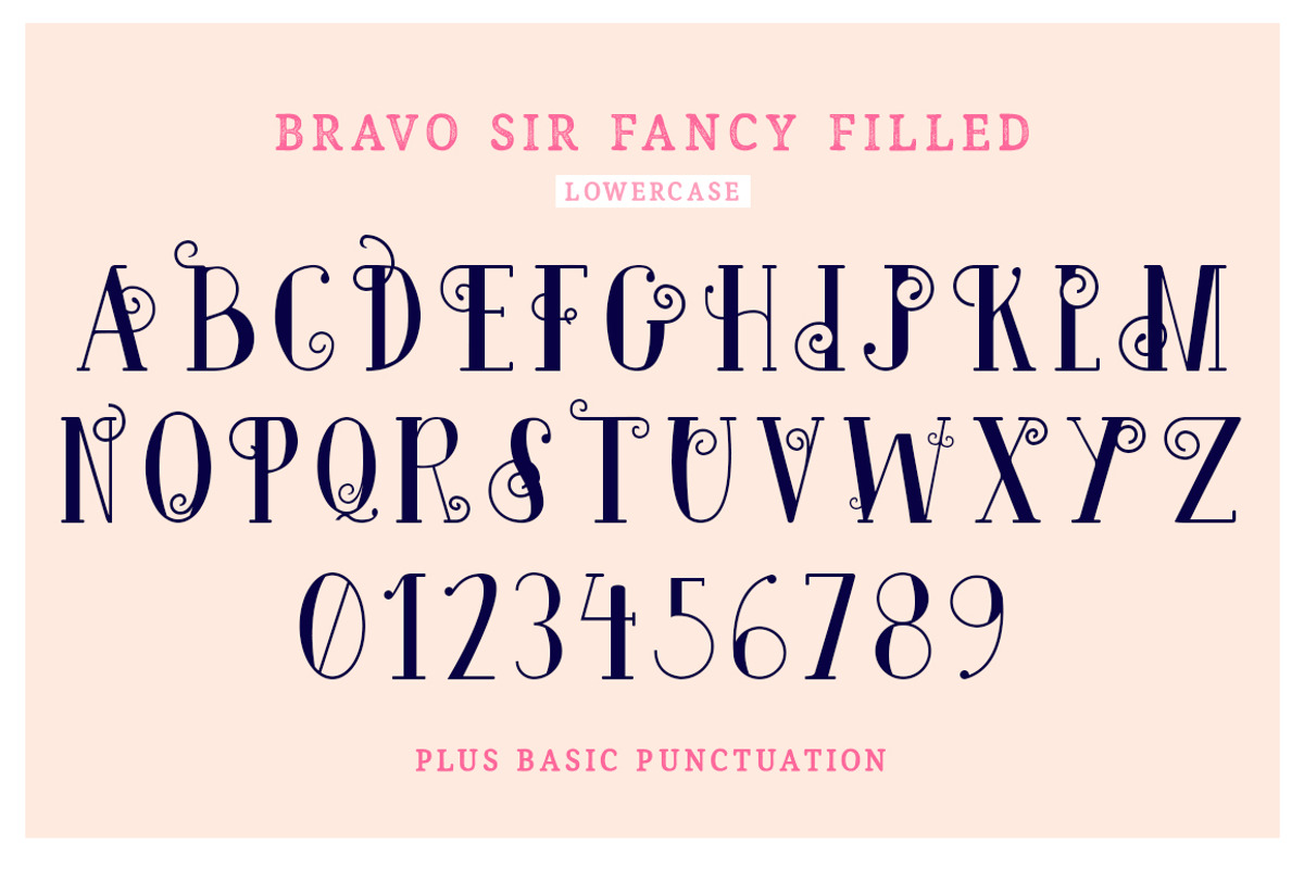 Bravo Sir Font Family, a Serif Font by Salt & Pepper Designs (Photo 9 of 11)