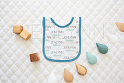 Bib Flatlay Mockup #14, a Product Mockup by JENLYNN Stock Shop (Thumbnail 3 of 8)
