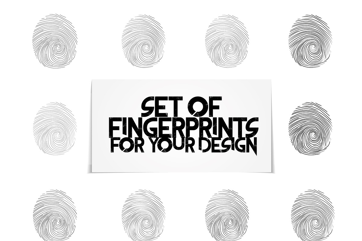 Fingerprint icon, a Background Graphic by Janoj's Store