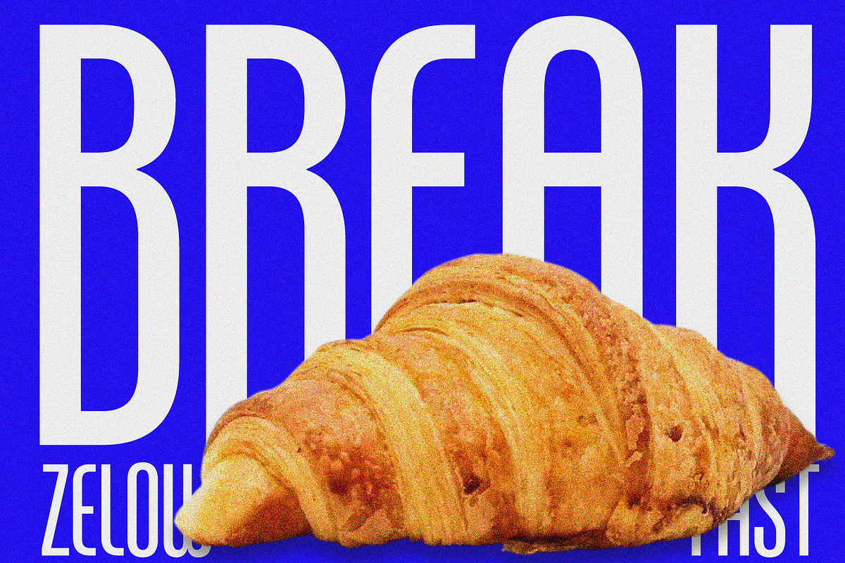 ZT Break Fast, a Sans Serif Font by zelow type (Photo 1 of 9)