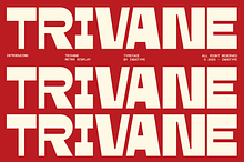Trivane - Bold Retro Display