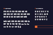 LAROF | Athletic Font, a Font by twinstd (Thumbnail 10 of 13)