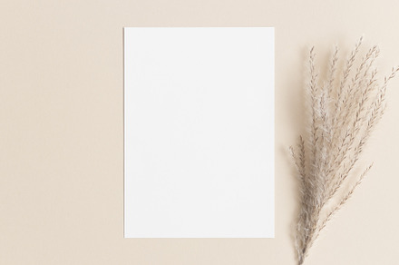 White invitation card mockup, JPEG, an Arts & Entertainment Photo by Snoflinga