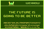 Frequency font, a Font by weknow (Thumbnail 3 of 5)