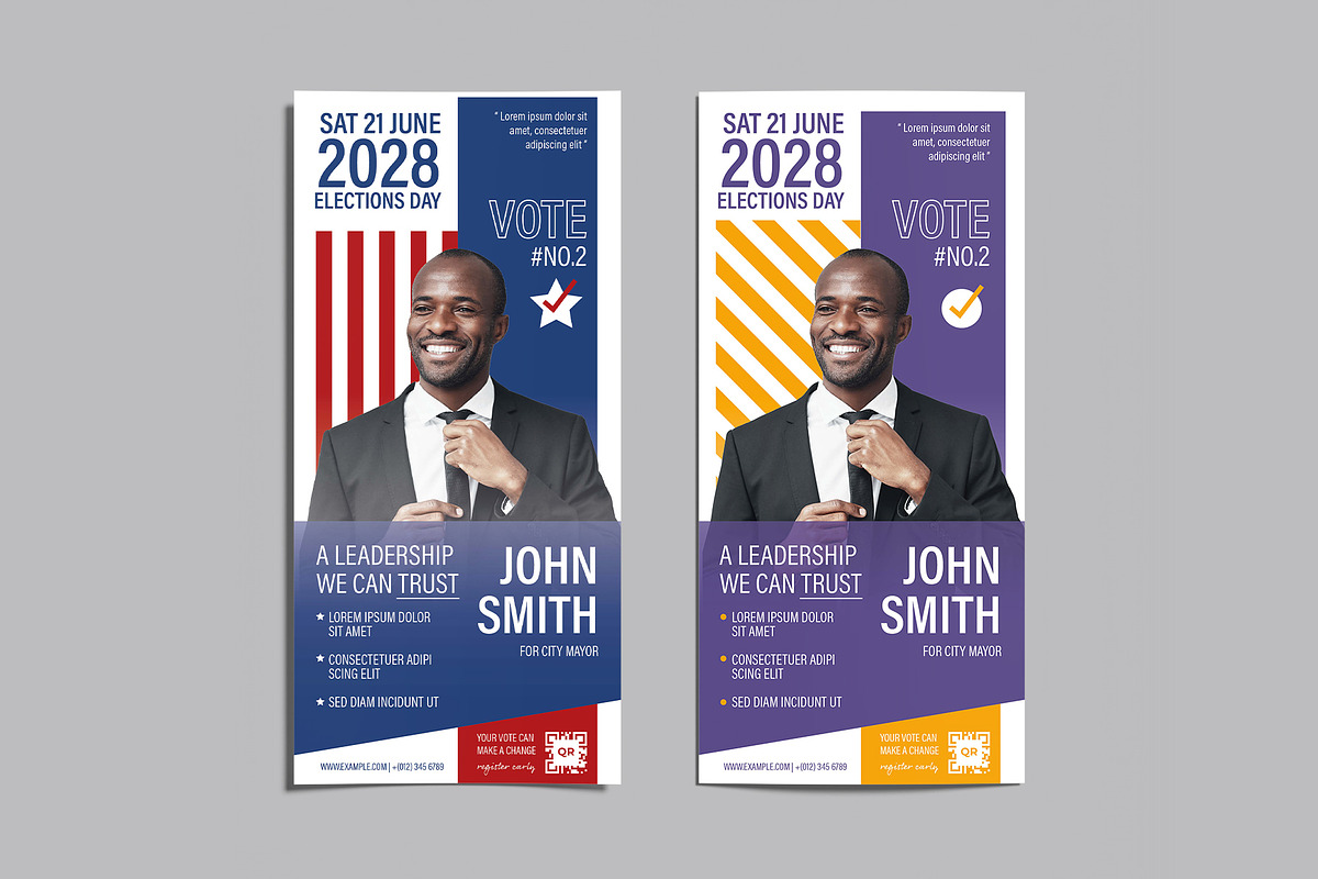 Election Campaign Templates Set, a Flyer Template by BrandPacks