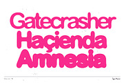 Obscura TM – Automatic Blurry Type, a Sans Serif Font by Type Mania (Thumbnail 8 of 15)