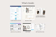 Systeme.io Almond Studio Course Port, a Landing Page Template by Hayley's Digital Hub (Thumbnail 3 of 10)