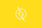 Thunder Flash Bold Yellow Logo, a Branding & Logo Template by Signatoro (Thumbnail 2 of 3)